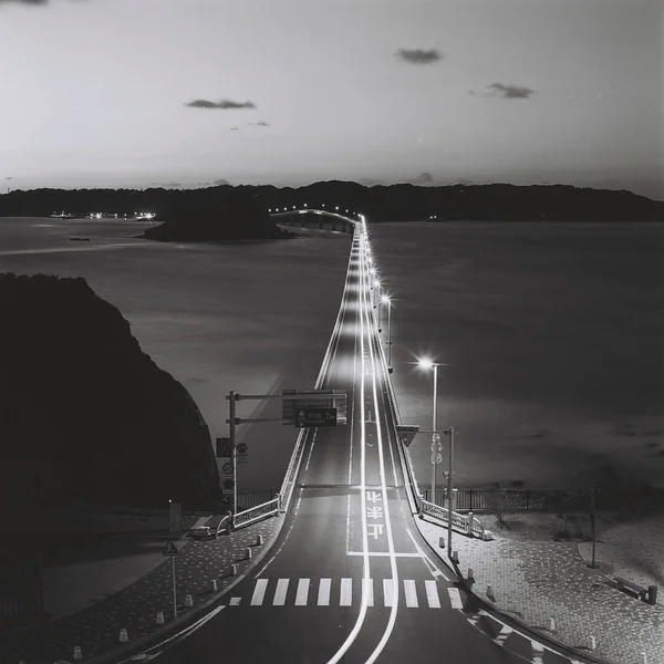 投稿：角島大橋夜景