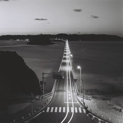 投稿：角島大橋夜景