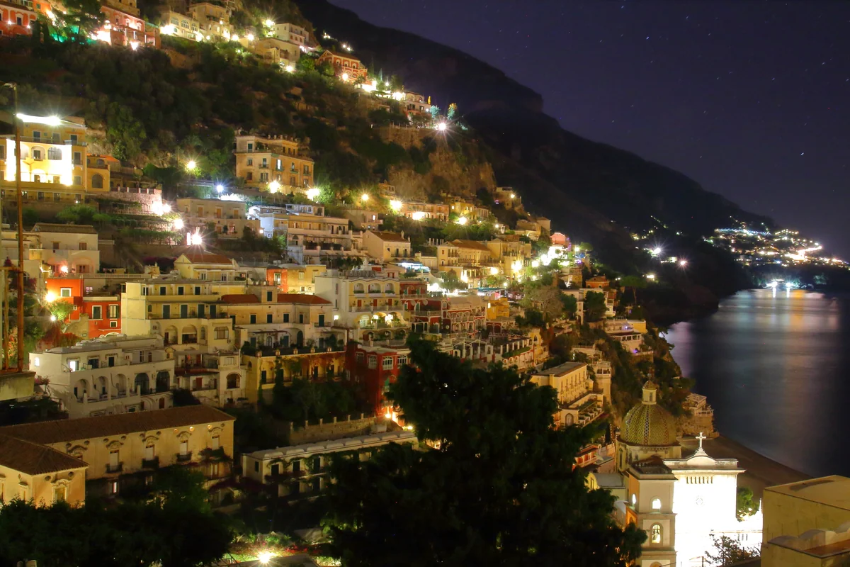 投稿写真：ポジターノの夜景