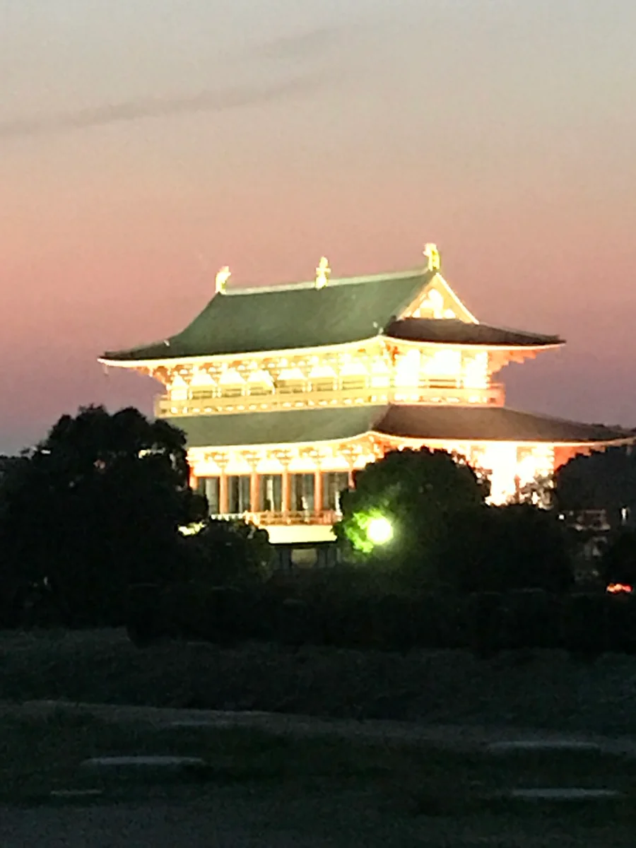 投稿写真：夕暮れの平城宮跡