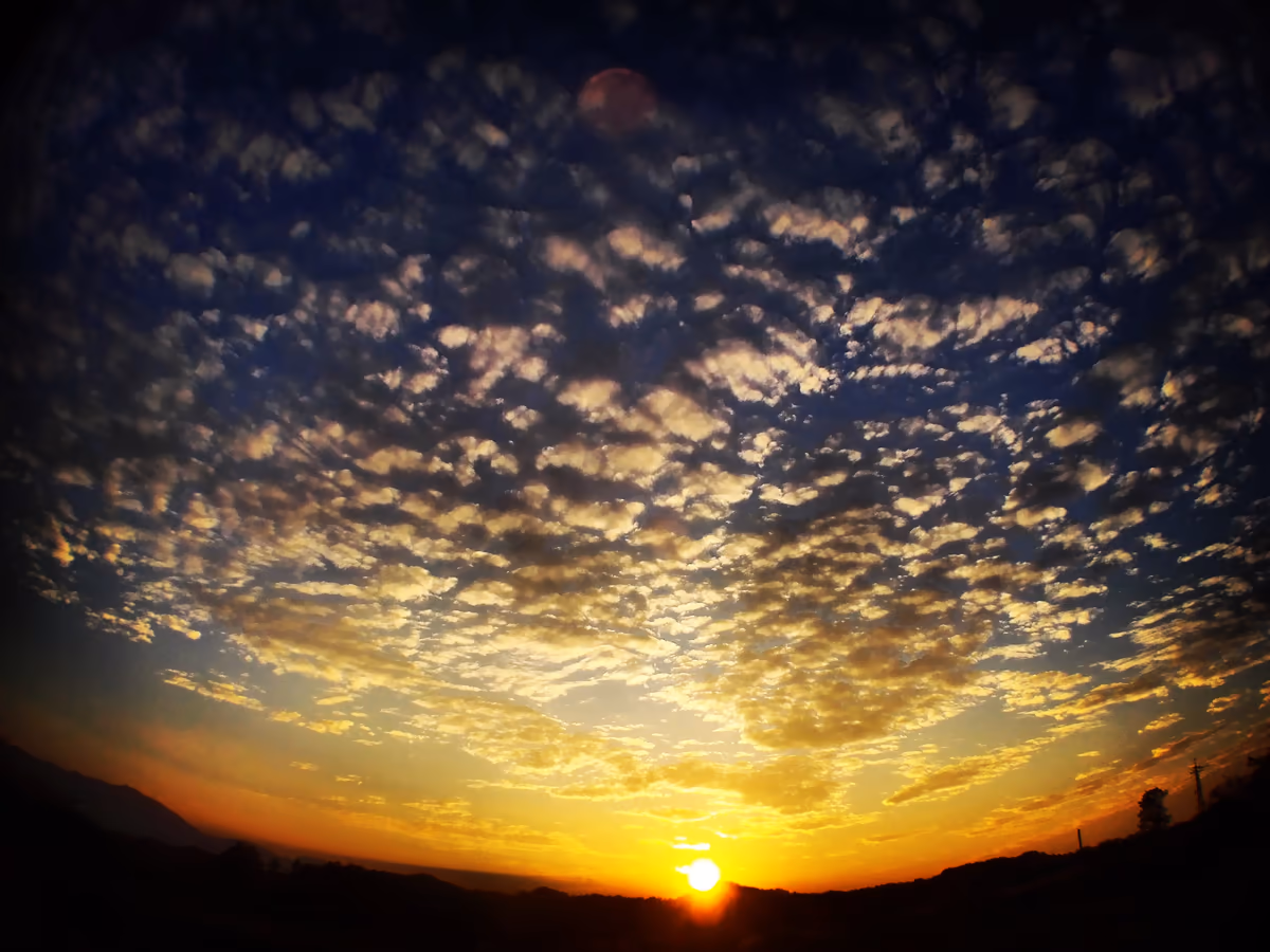投稿写真：奥大山の夕焼け