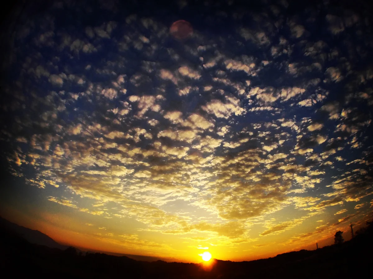 投稿写真：奥大山の夕焼け