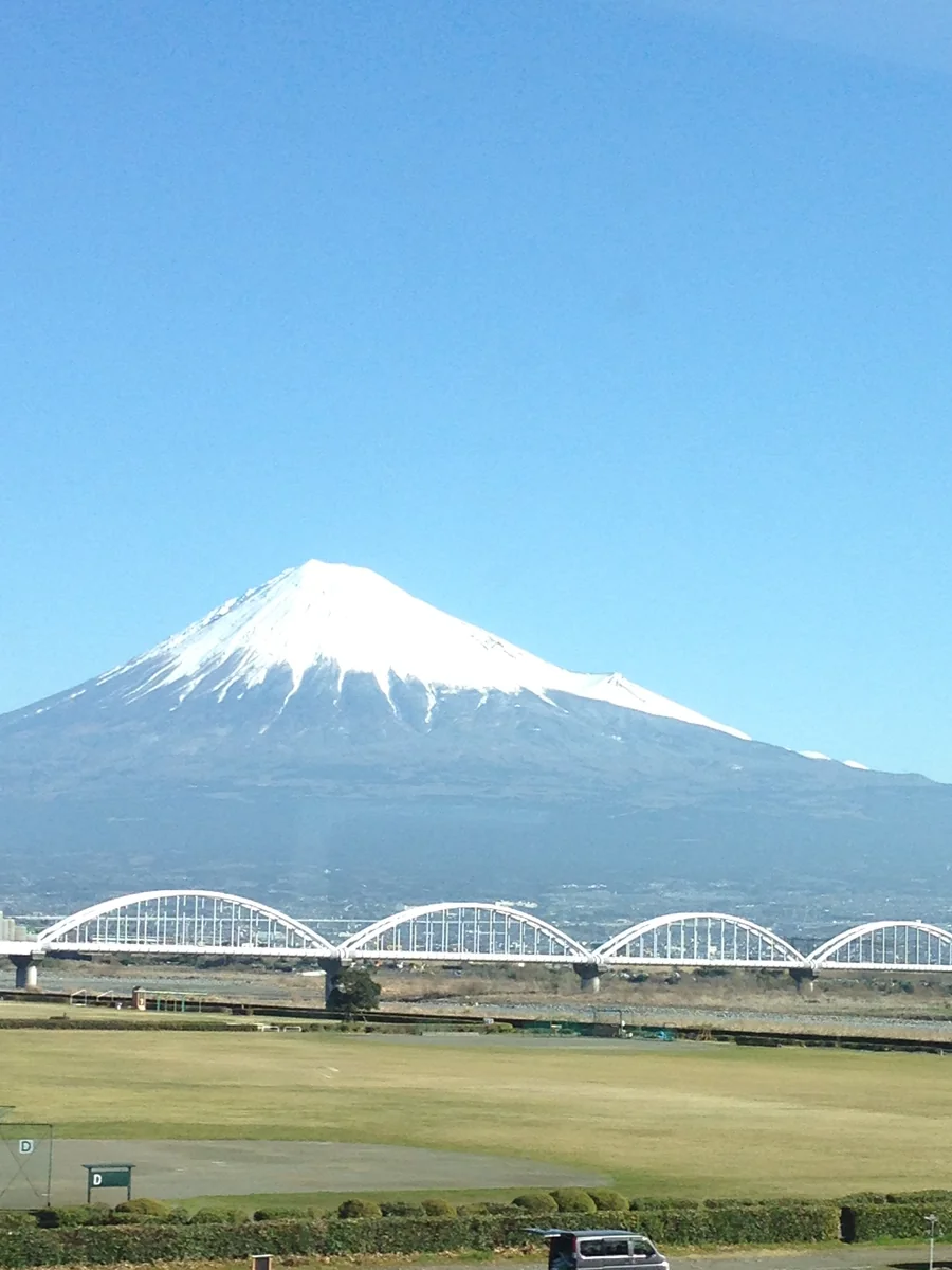 投稿写真：晴天雪富士
