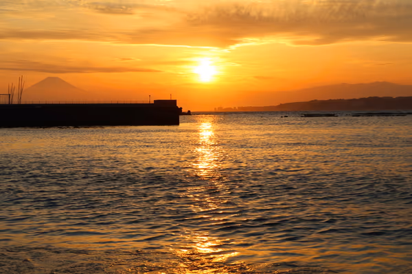 投稿：小浜海岸の夕日