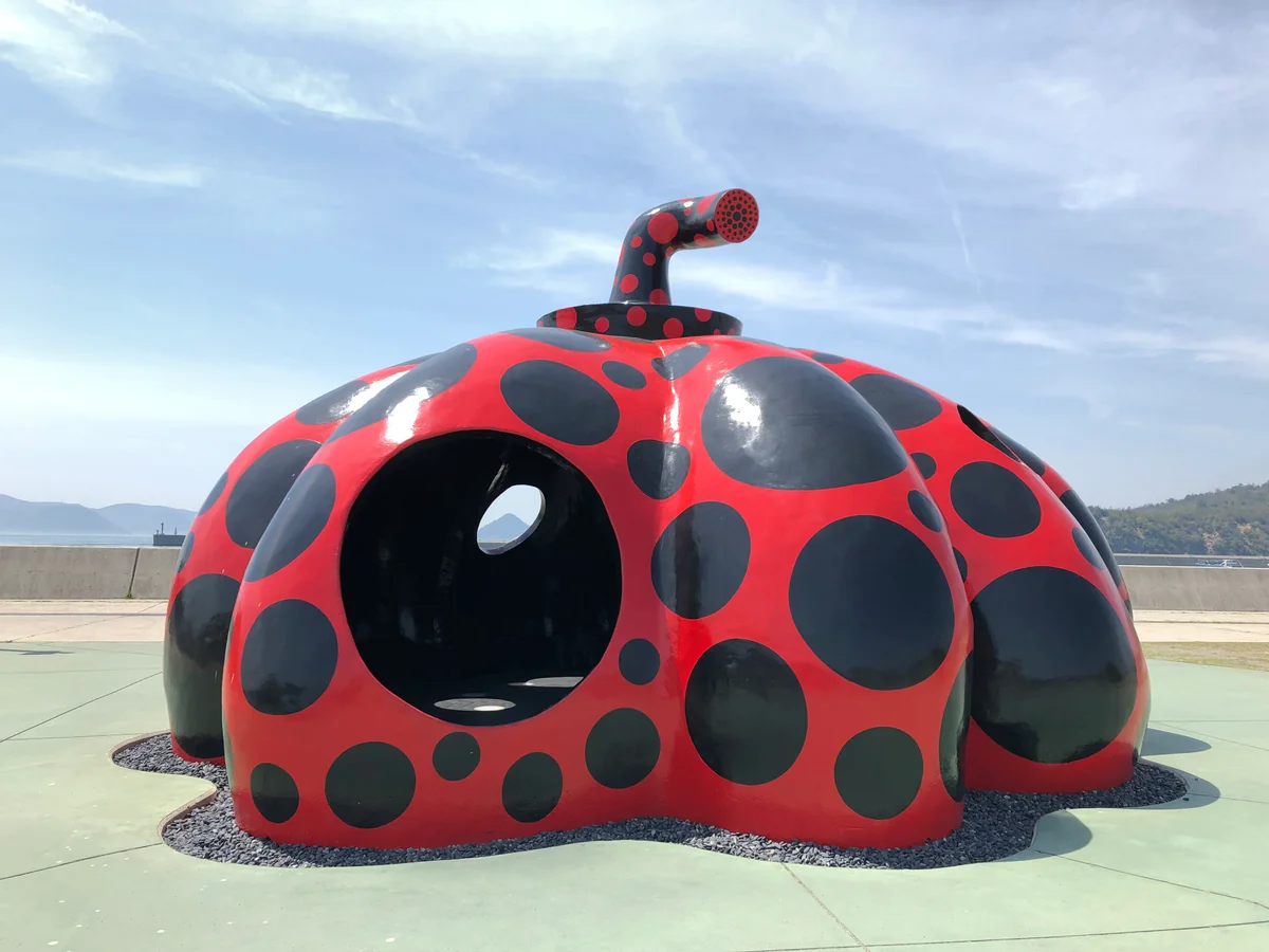 投稿写真：直島のパンプキン（赤）