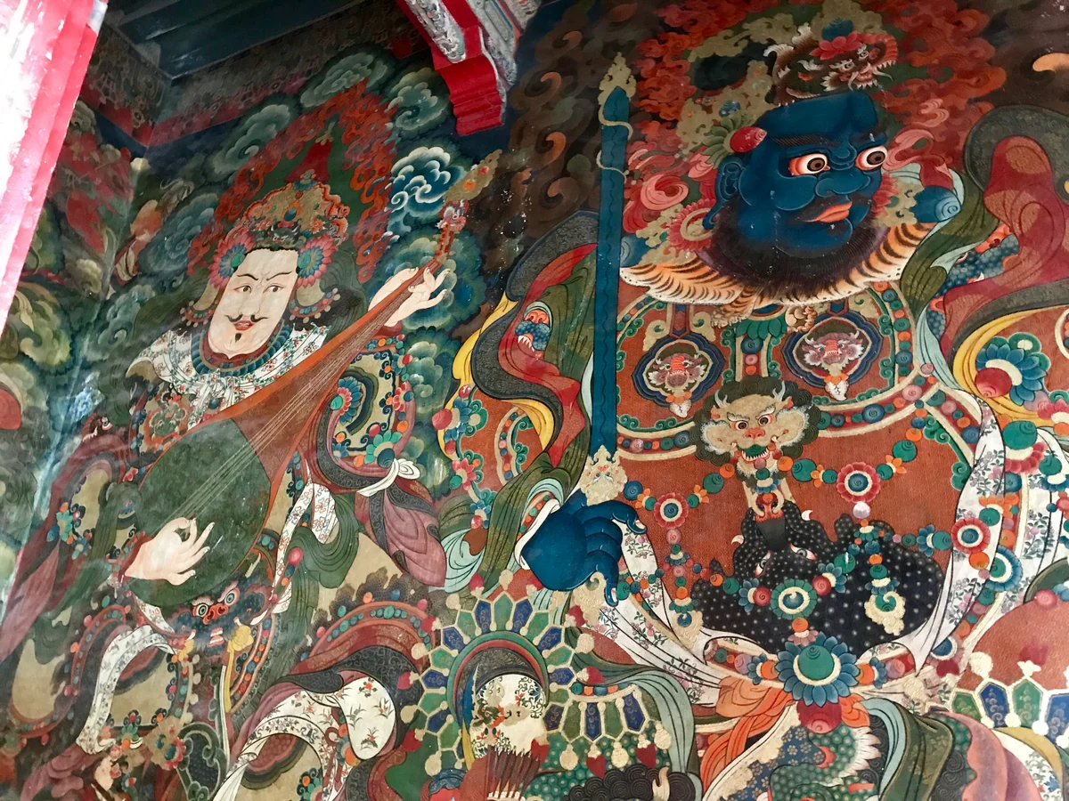 投稿写真：ポタラ宮 チベット仏教壁画