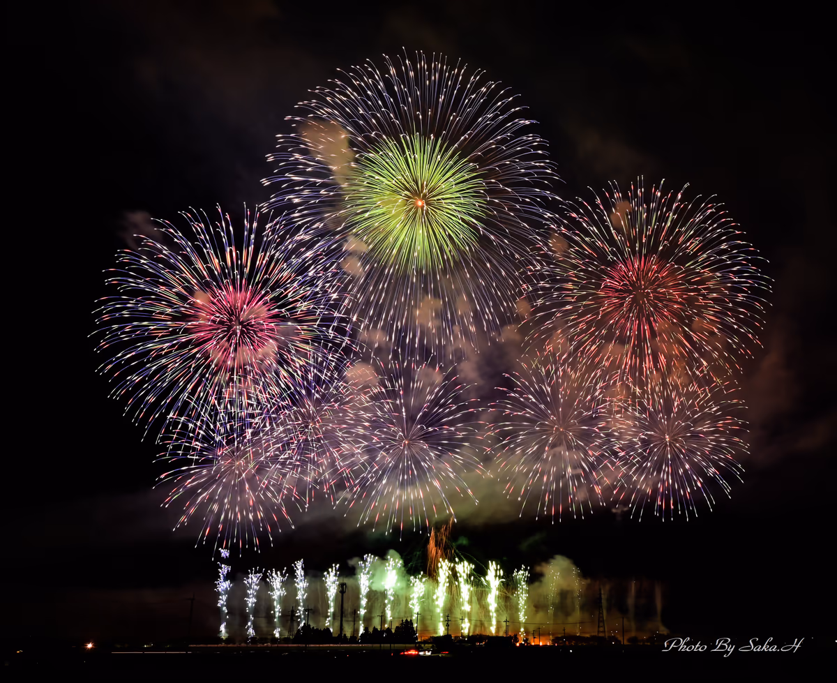 投稿写真：大曲の花火