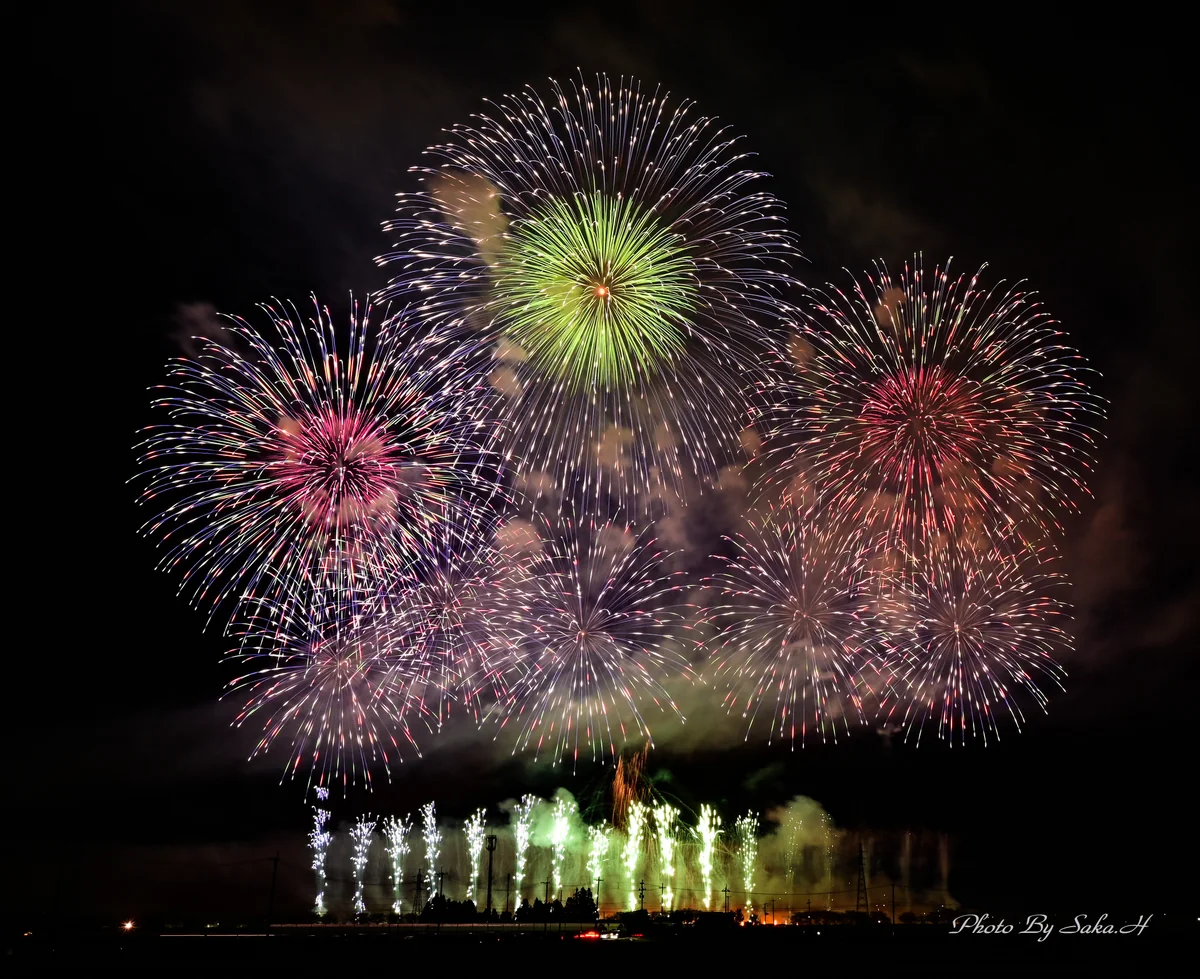 投稿写真：大曲の花火