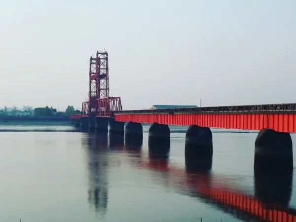 投稿：昇開橋 佐賀側より大川側を望む