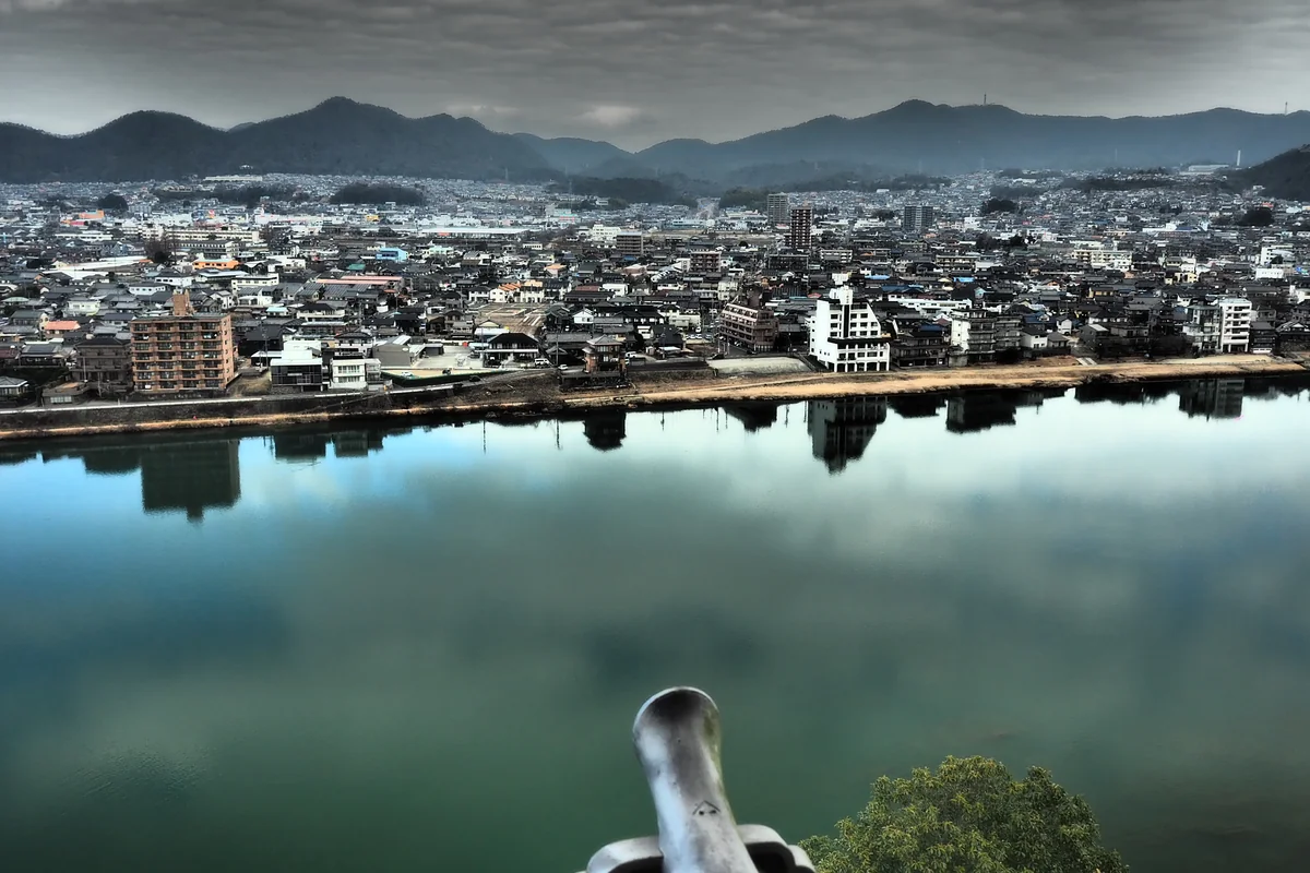 投稿写真：犬山城天守閣より。