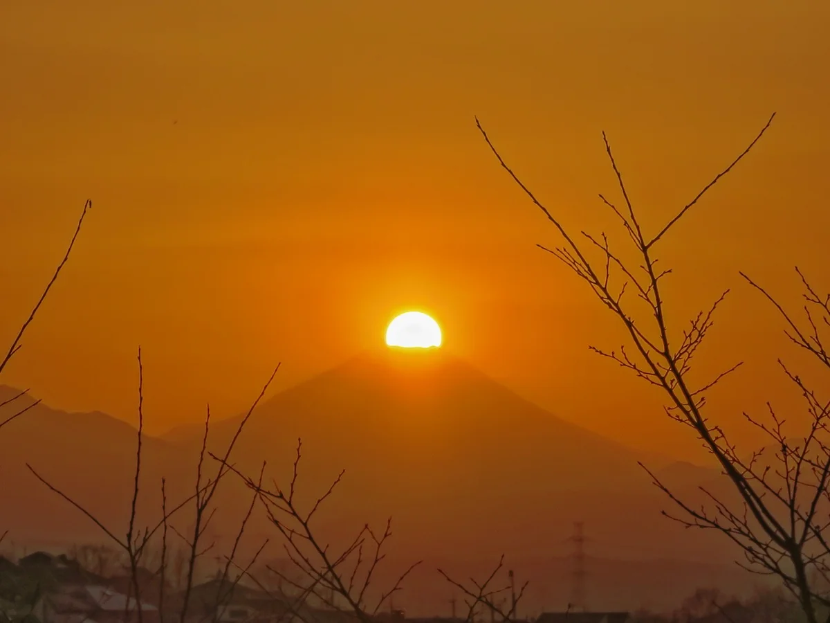 投稿写真：ダイヤモンド富士