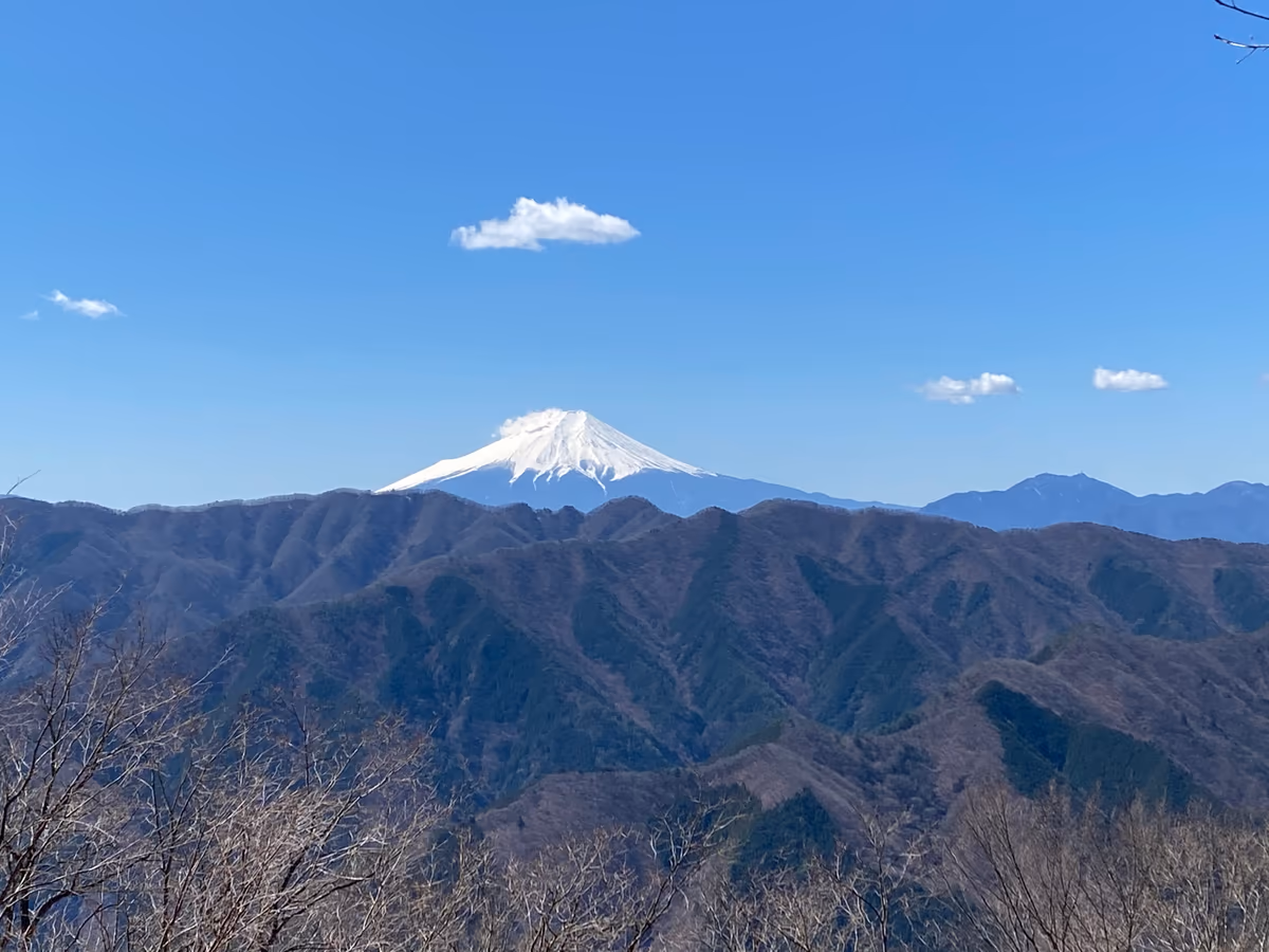 投稿写真：槇寄山頂上から見た富士山
