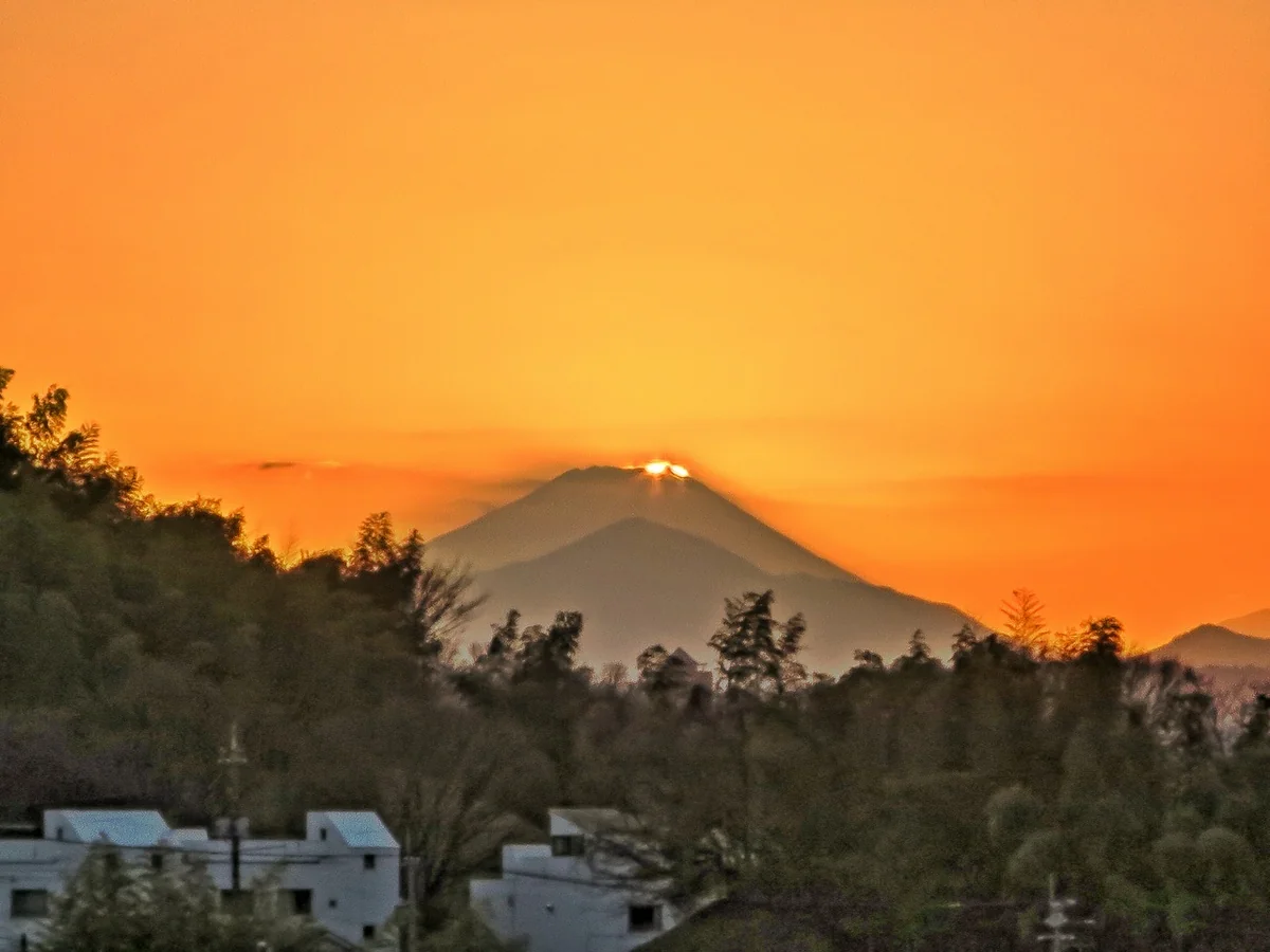 投稿写真：キャッツアイダイヤモンド富士