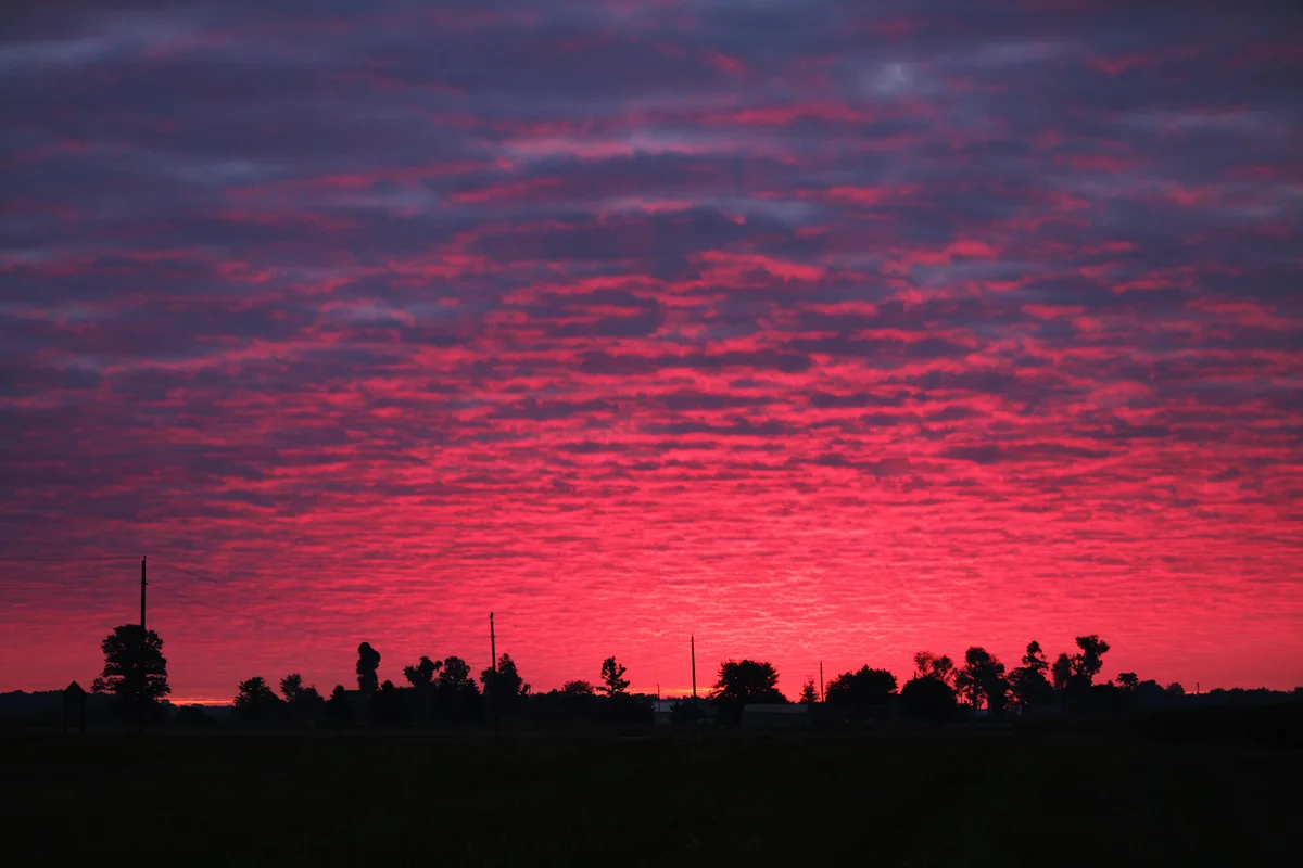 投稿写真：オハイオの夜明け