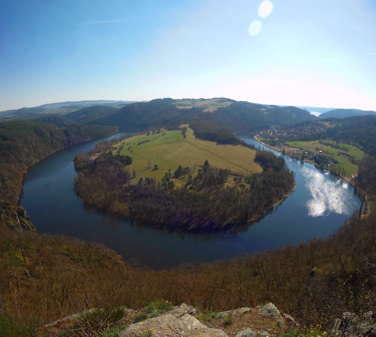 投稿写真：チェコのHorseshoe Bend