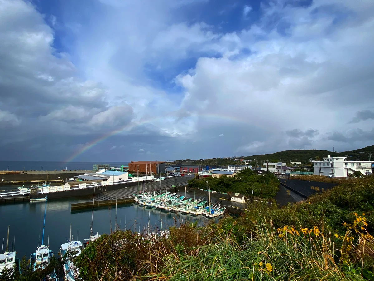 投稿写真：朝の虹