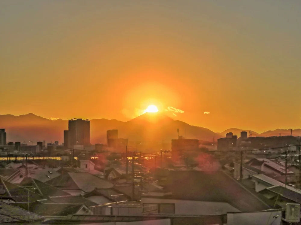 投稿写真：ダイヤモンド富士