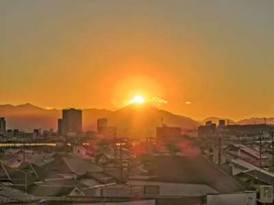 投稿：ダイヤモンド富士