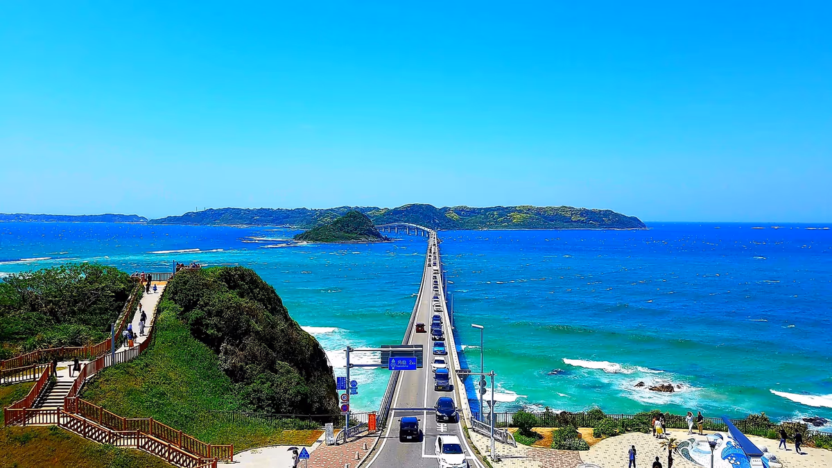 投稿写真：みんな大好き角島の大渋滞