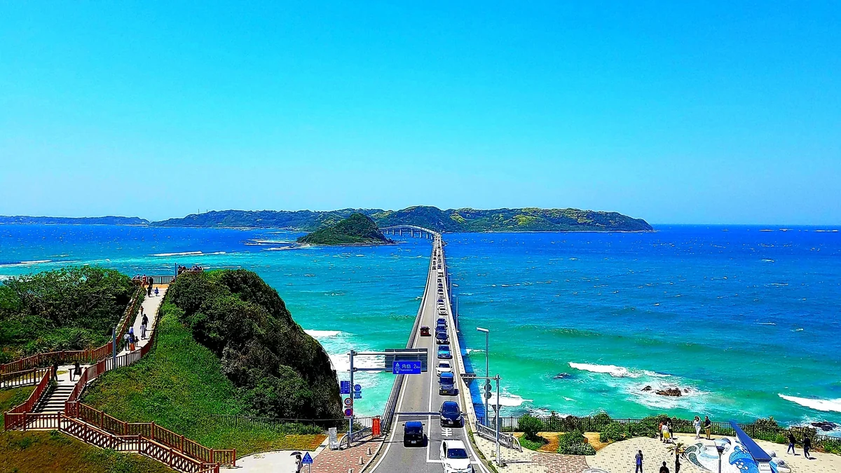 投稿写真：みんな大好き角島の大渋滞