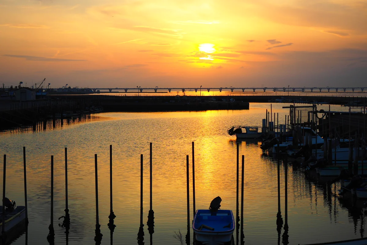 投稿写真：牛込海岸　夕日