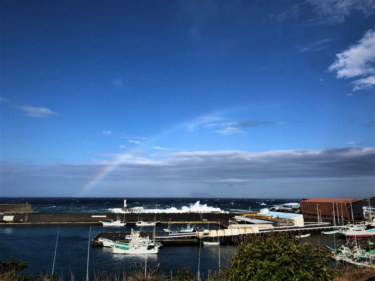 投稿写真：海が大荒れな朝