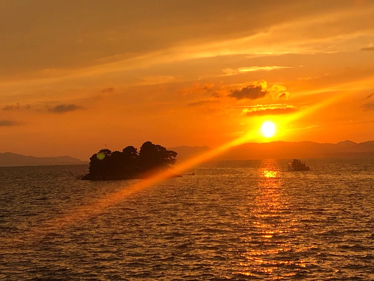 投稿写真：宍道湖の夕日
