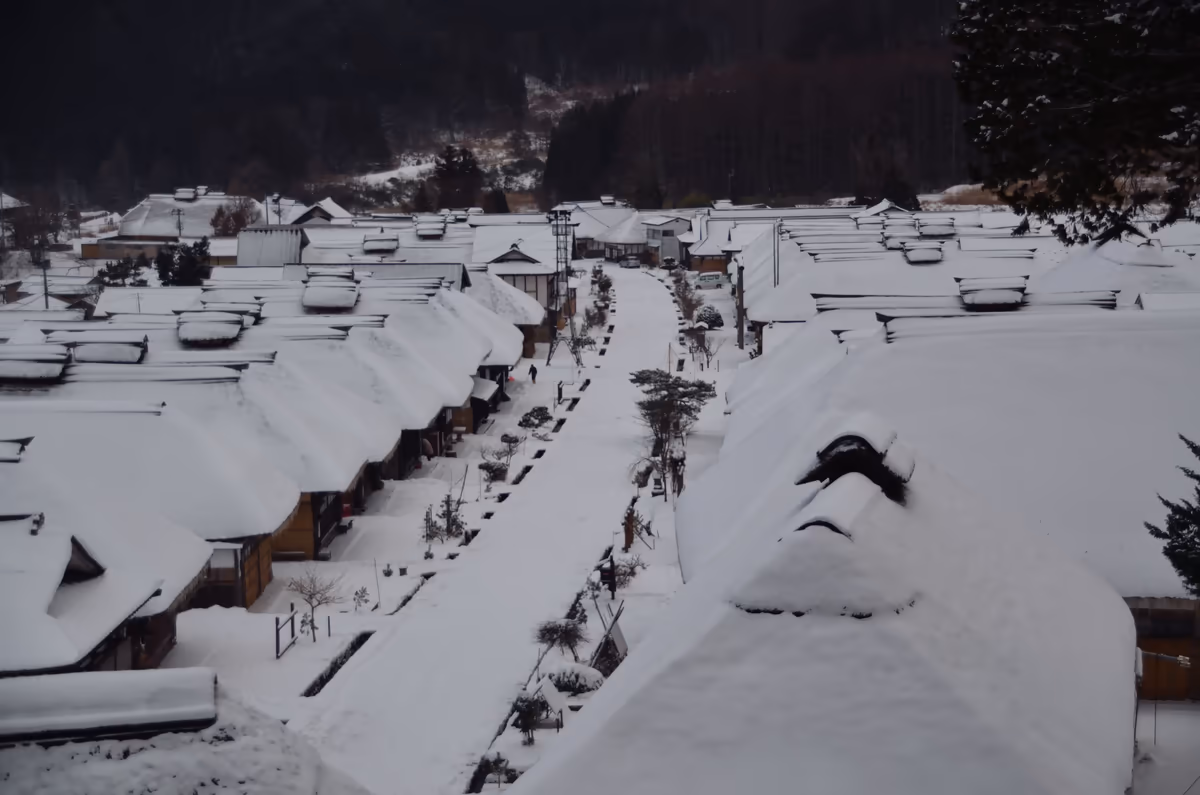 投稿写真：雪の大内宿