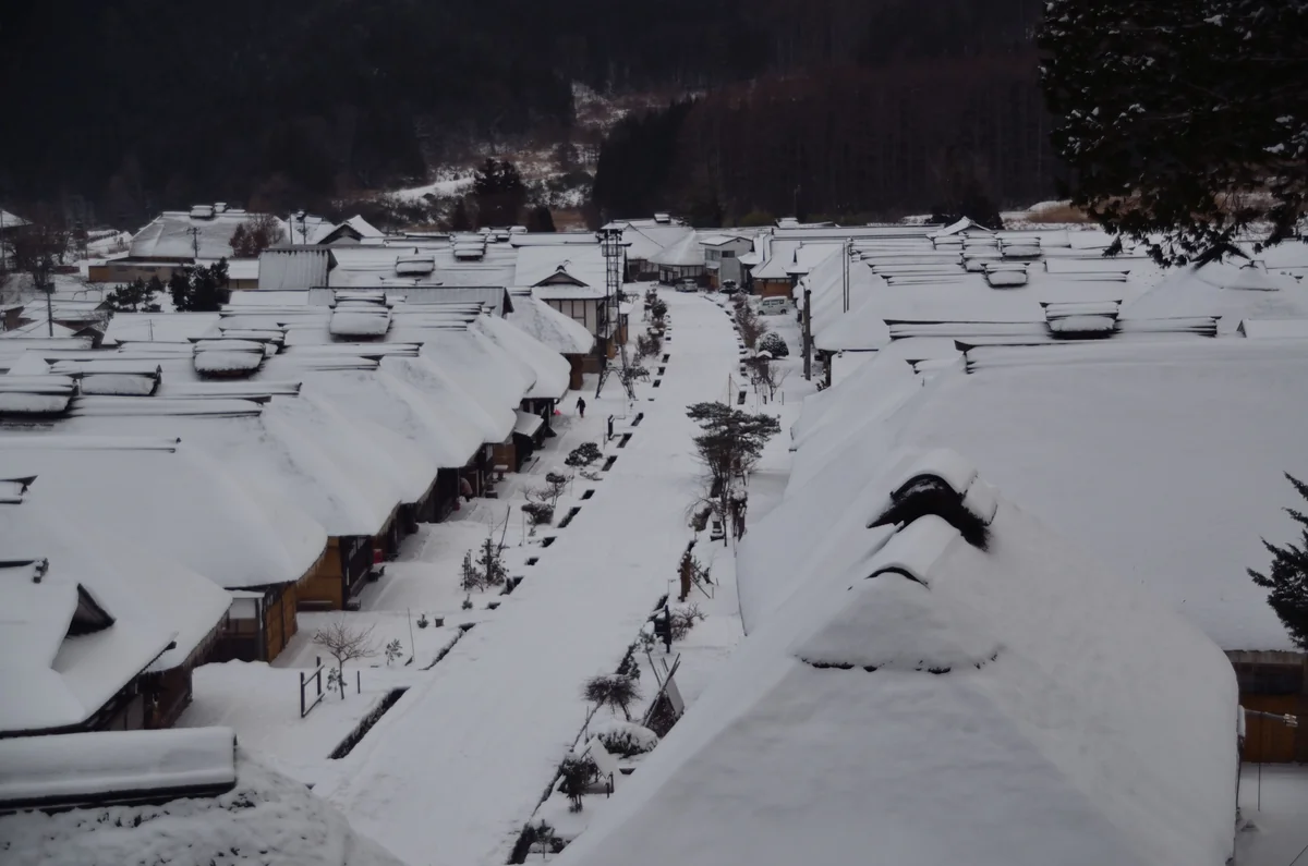 投稿写真：雪の大内宿