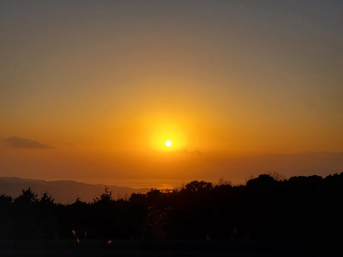 投稿写真：オレンジジェラートな夕日