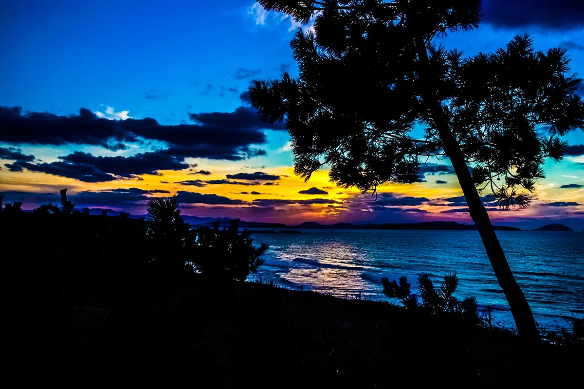 投稿写真：見えない夕陽