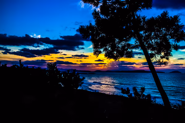 投稿：見えない夕陽