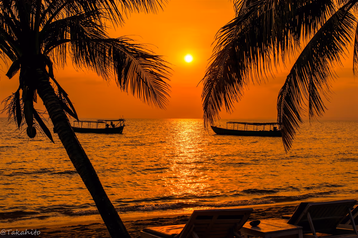 投稿写真：シアヌークビル 夕陽