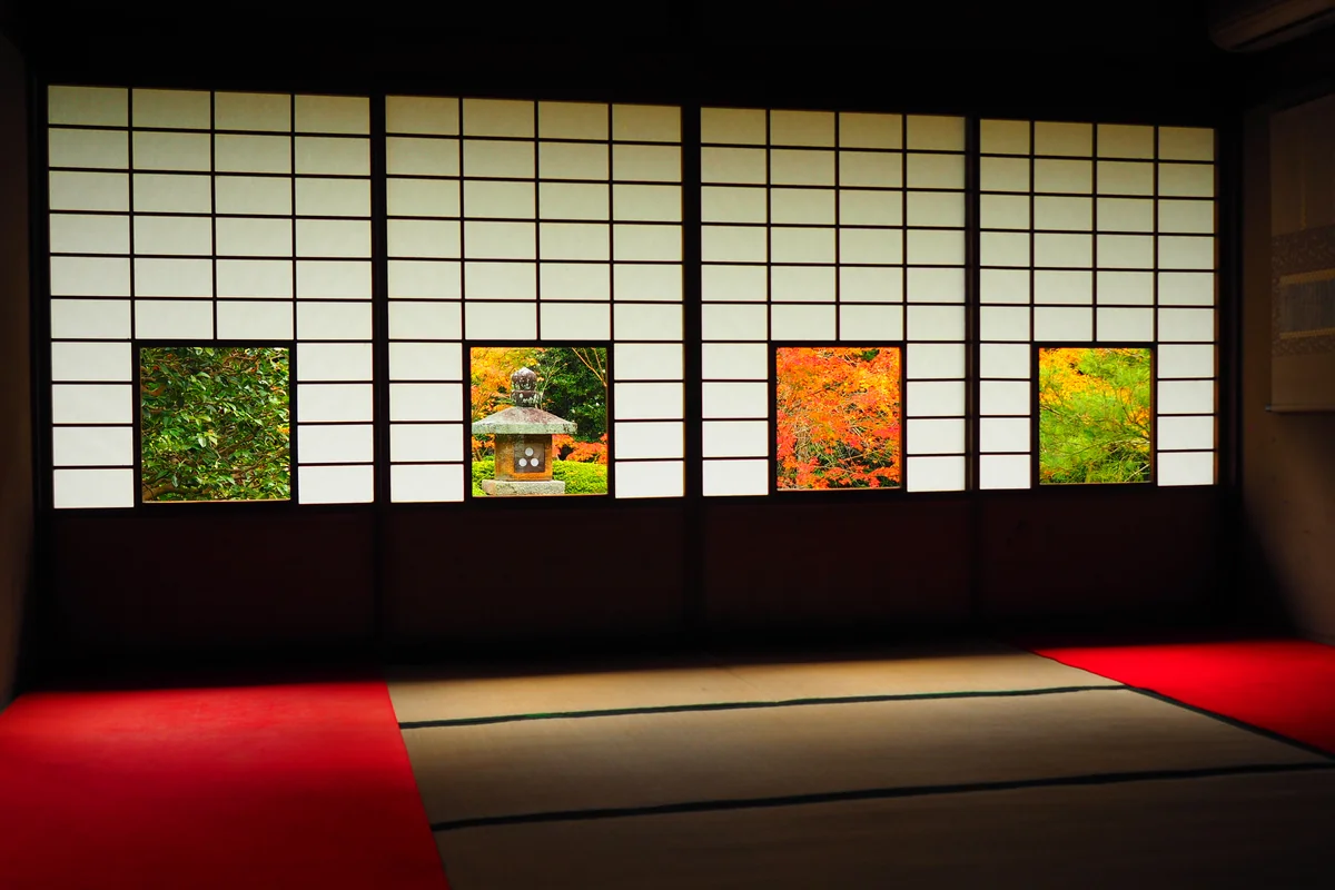 投稿写真：雲龍院　しき紙の景色