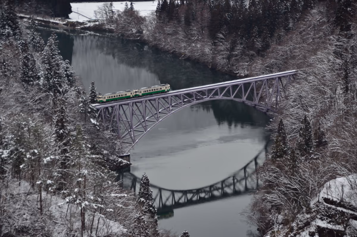 投稿写真：冬の銀河鉄道
