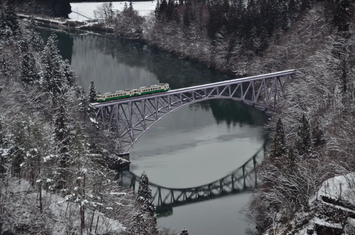投稿写真：冬の銀河鉄道