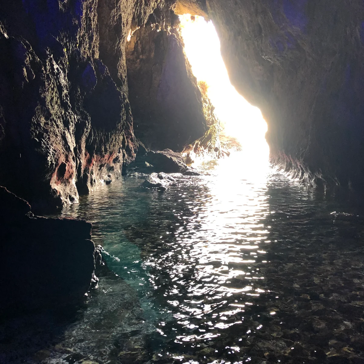 投稿写真：朝の青の洞窟