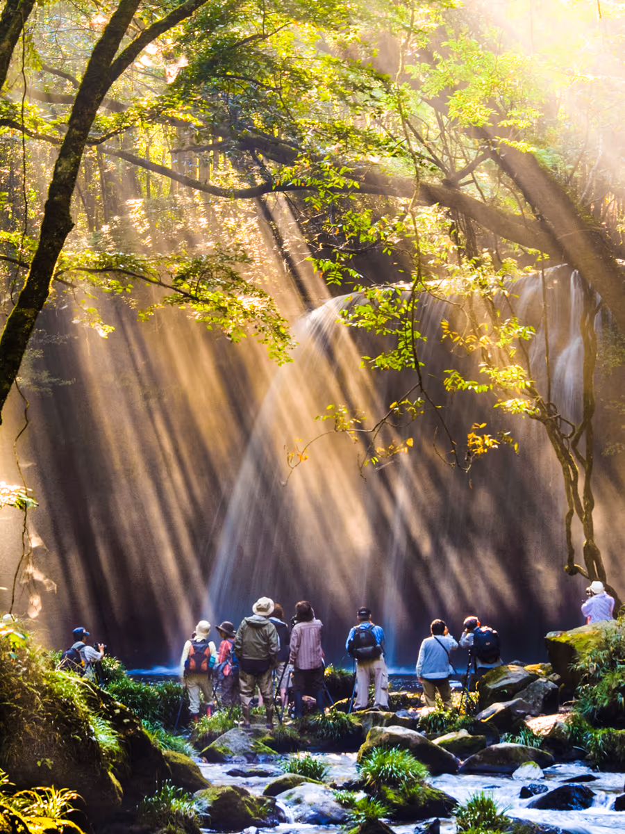 投稿写真：鍋ヶ滝の写真家たち