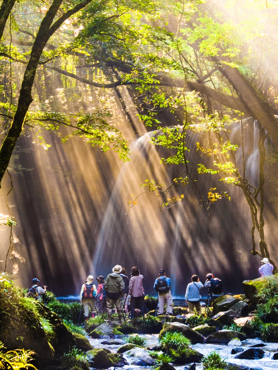 投稿写真：鍋ヶ滝の写真家たち
