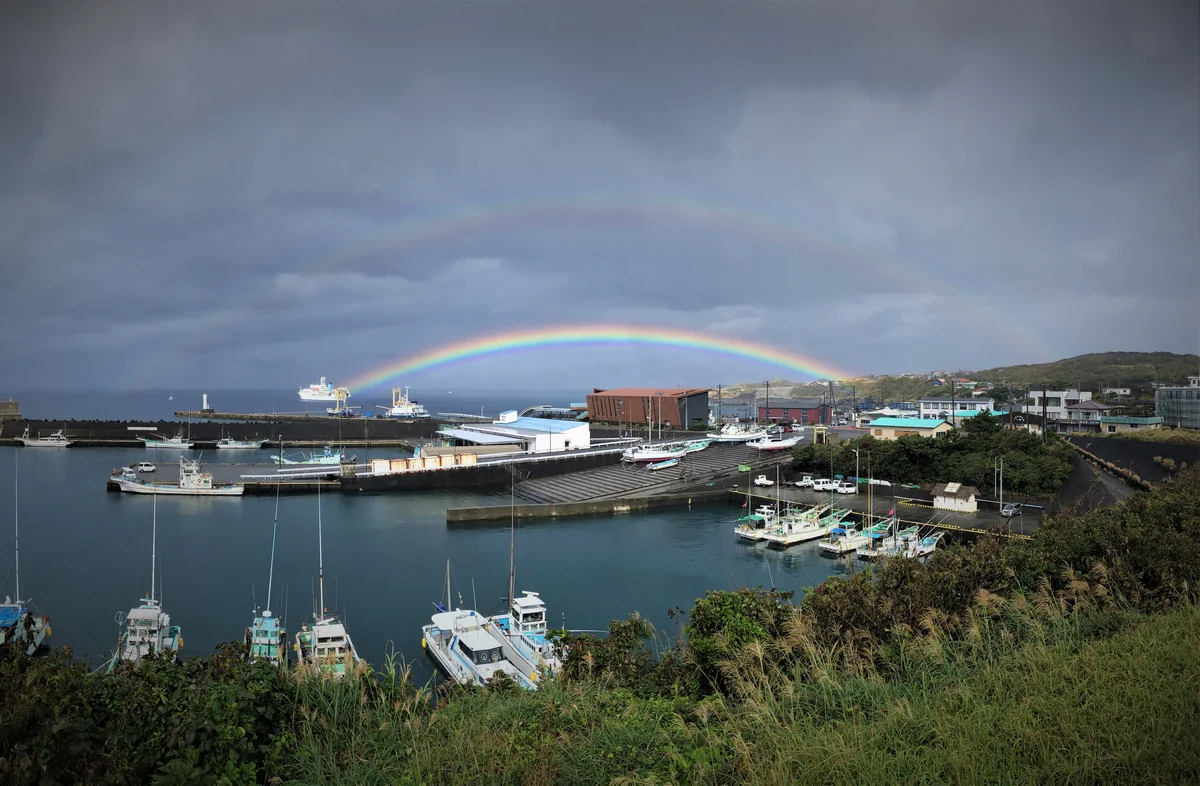 投稿写真：毎日がダブルレインボー