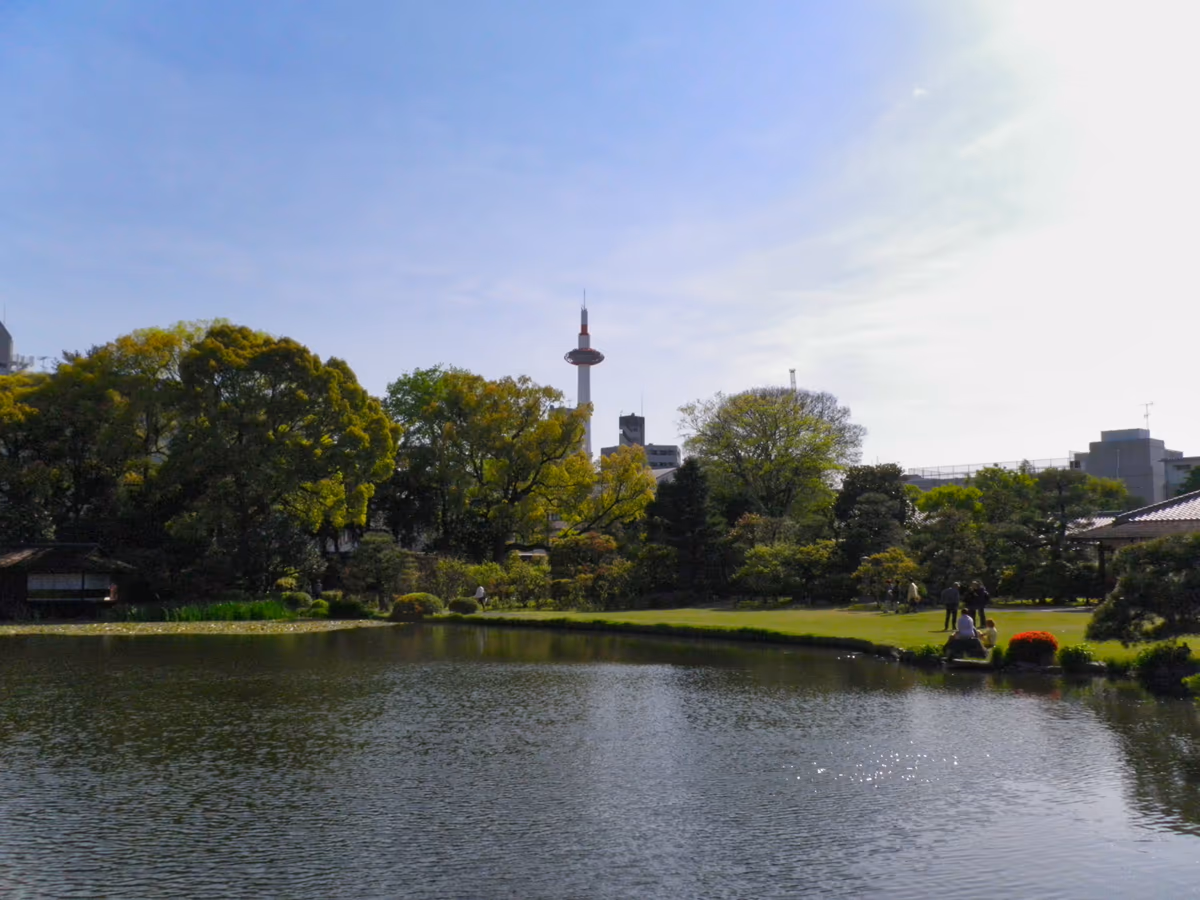 投稿写真：渉成園からの京都タワー