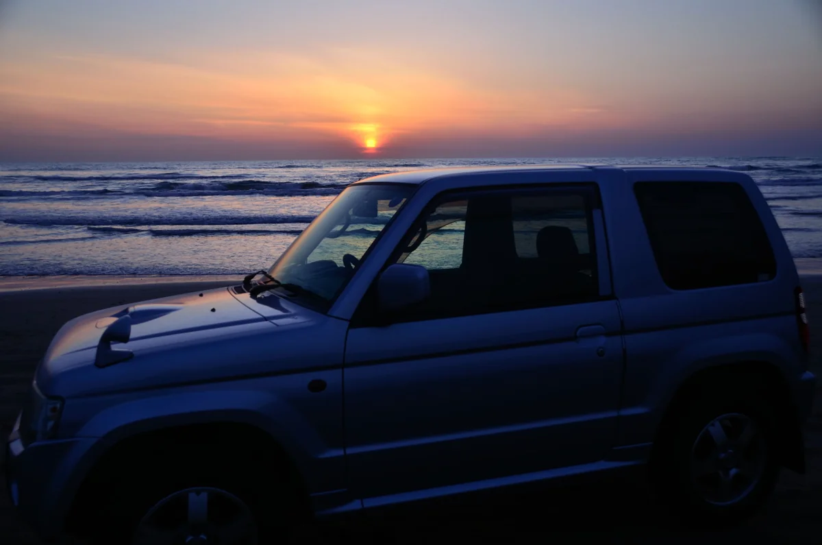 投稿写真：千里浜　夕景