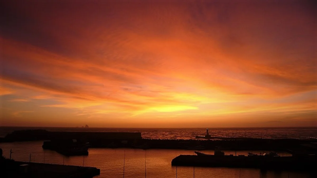 投稿写真：台風一過の美しい空