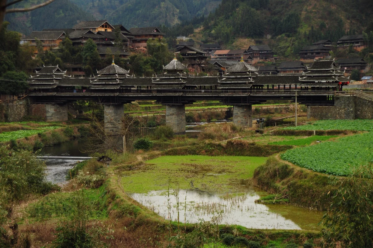 投稿写真：広西省程陽永済橋