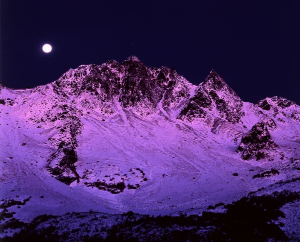 投稿：北アルプスの残月