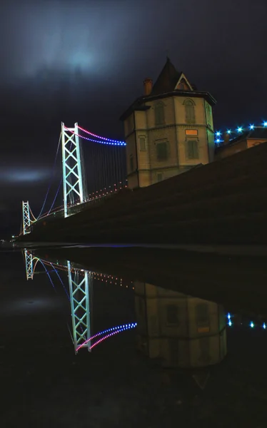 投稿：雨上がりの明石海峡大橋