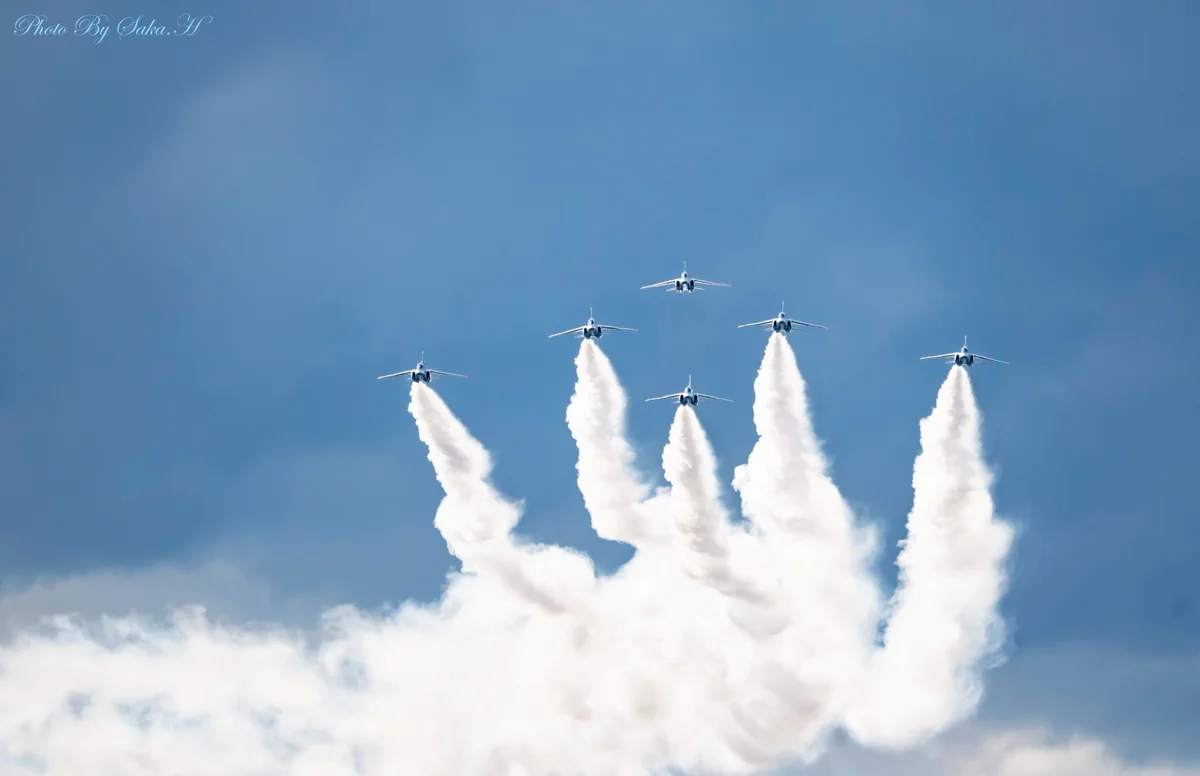 投稿写真：デルタ隊形