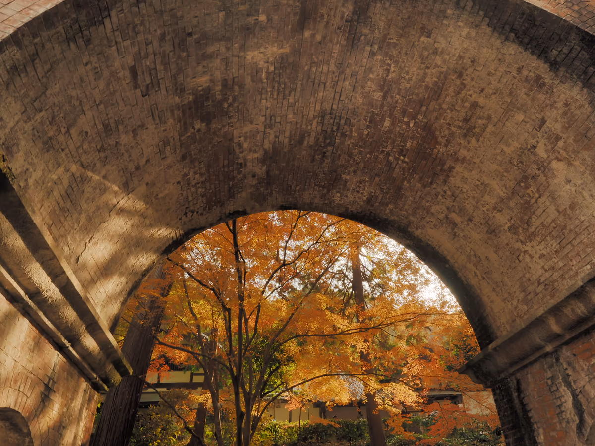 投稿写真：水路閣紅葉