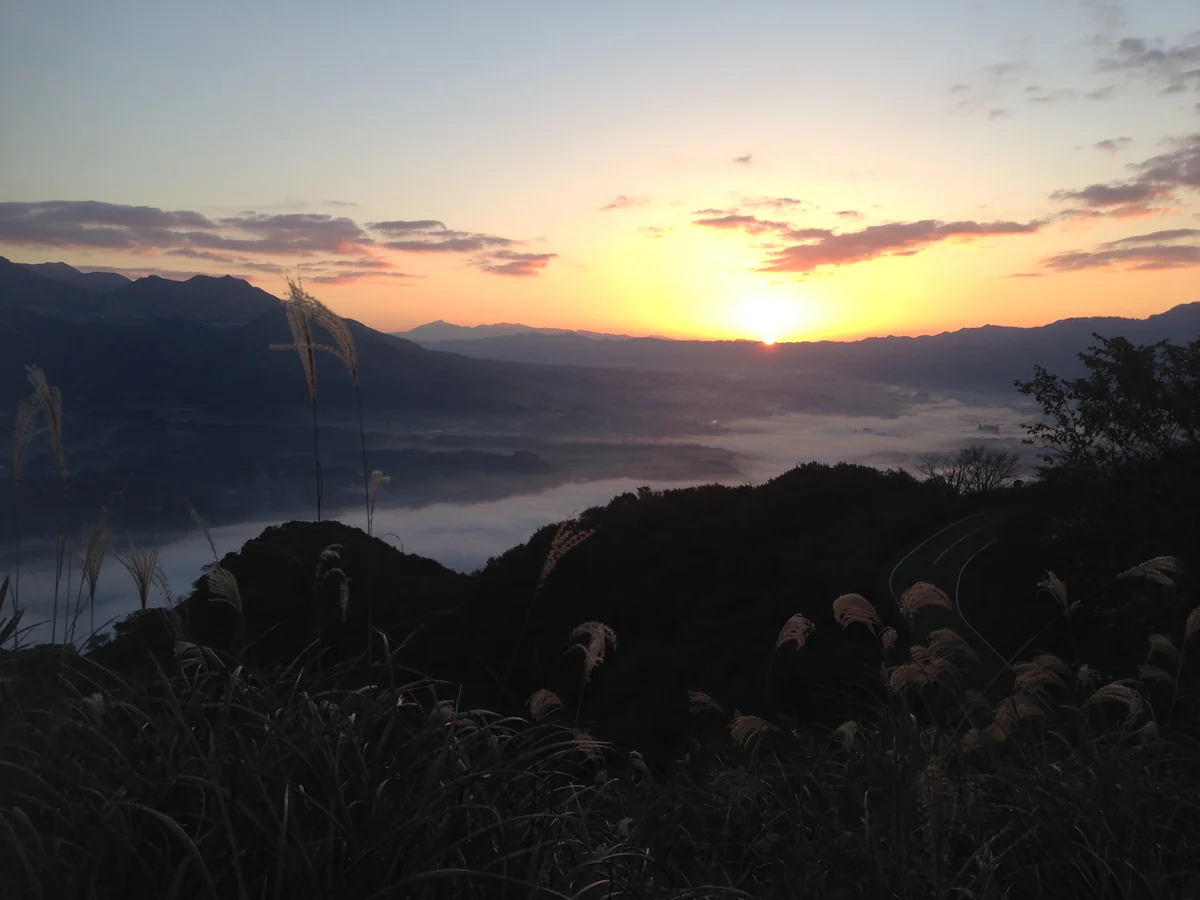 投稿写真：雲海の阿蘇内輪山