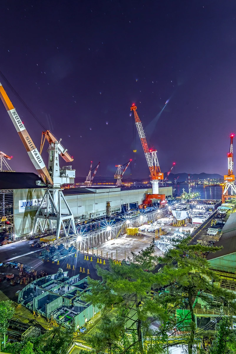 投稿写真：JMU ジャパンマリンユナイテッド呉工場